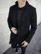 пальто кашемірове класичне чоловіче довге чорне 1616781351 фото 1