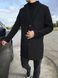 пальто кашемировое классическое мужское длинное черное 1616781351 фото 4