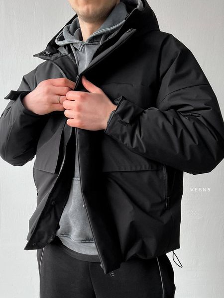 Мужская весенняя/осенняя куртка с грудными карманами vesn5 фото