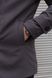 Пальто чоловіче кашемірове демісезонне сіре 1679-SL фото 8