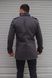 Пальто мужское кашемировое демисезонное серое 1679-SL фото 7