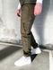 Штани карго чоловічі, джоггери з накладними кишенями хакі 3020 haki-SL фото 4
