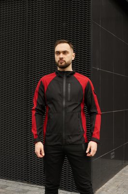 Куртка мужская SoftShell осенняя весенняя красная Light iForce 1589542163 фото