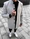 Пальто чоловіче кашемірове демісезонне меланж plt13-SL фото 2