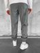 Спортивные брюки мужские плащевка весна осень графит 515-2 фото 2