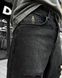 Мужские джинсы МОМ черные рваные RVAN-304 фото 2