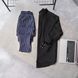 Чоловічий класичний комплект сорочка і штани, костюм молодіжний приталений чорний 770247-1 фото 8