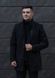 пальто кашемірове чоловіче довге класичне чорне 11201 фото 1