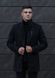 пальто кашемірове чоловіче довге класичне чорне 11201 фото 3