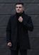 пальто кашемірове чоловіче довге класичне чорне 11201 фото 2